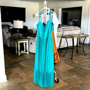 NWT Anthropologie teal dress size 22W